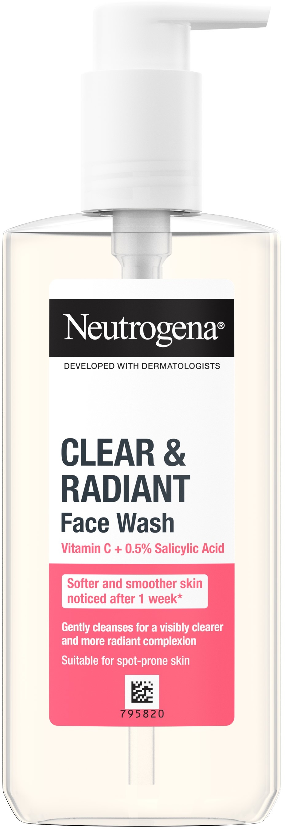 NEUTROGENA Clear & Radiant Facial Wash 200 ml