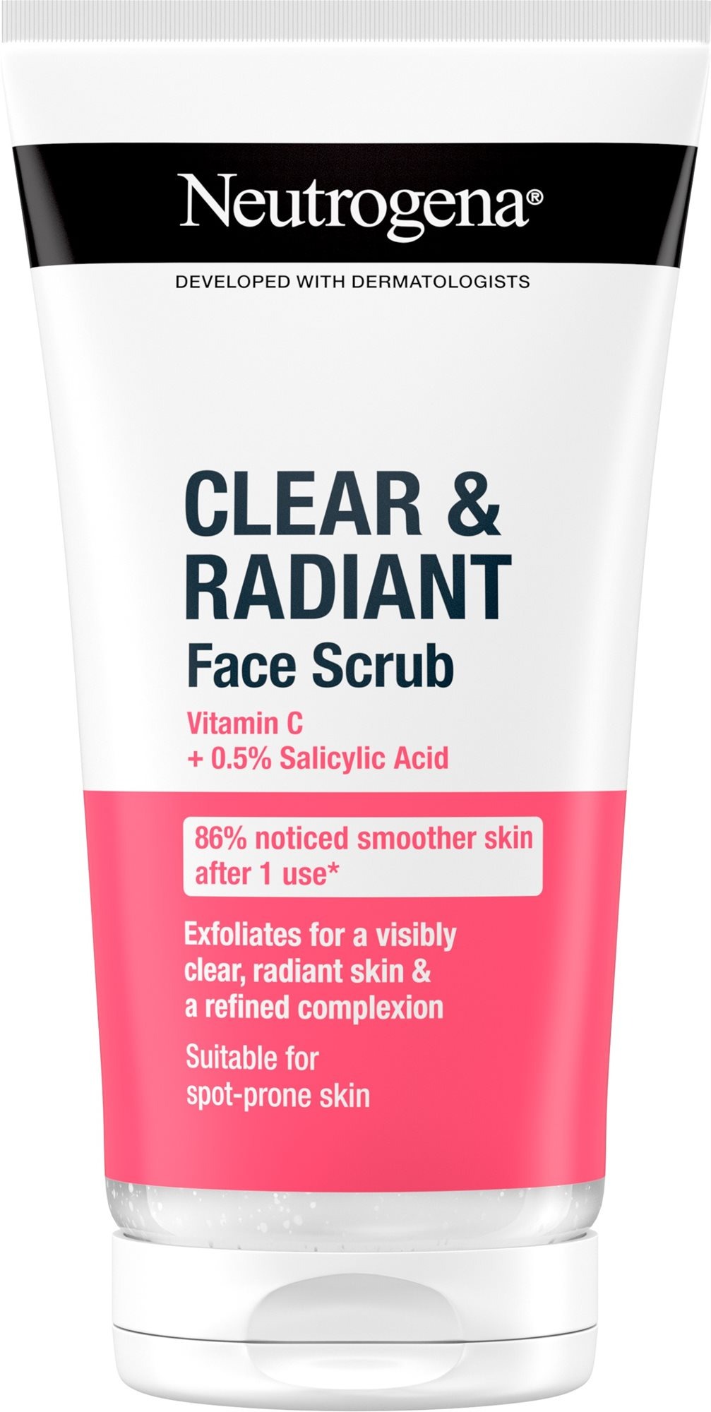 NEUTROGENA Clear & Radiant Face Scrub 150 ml