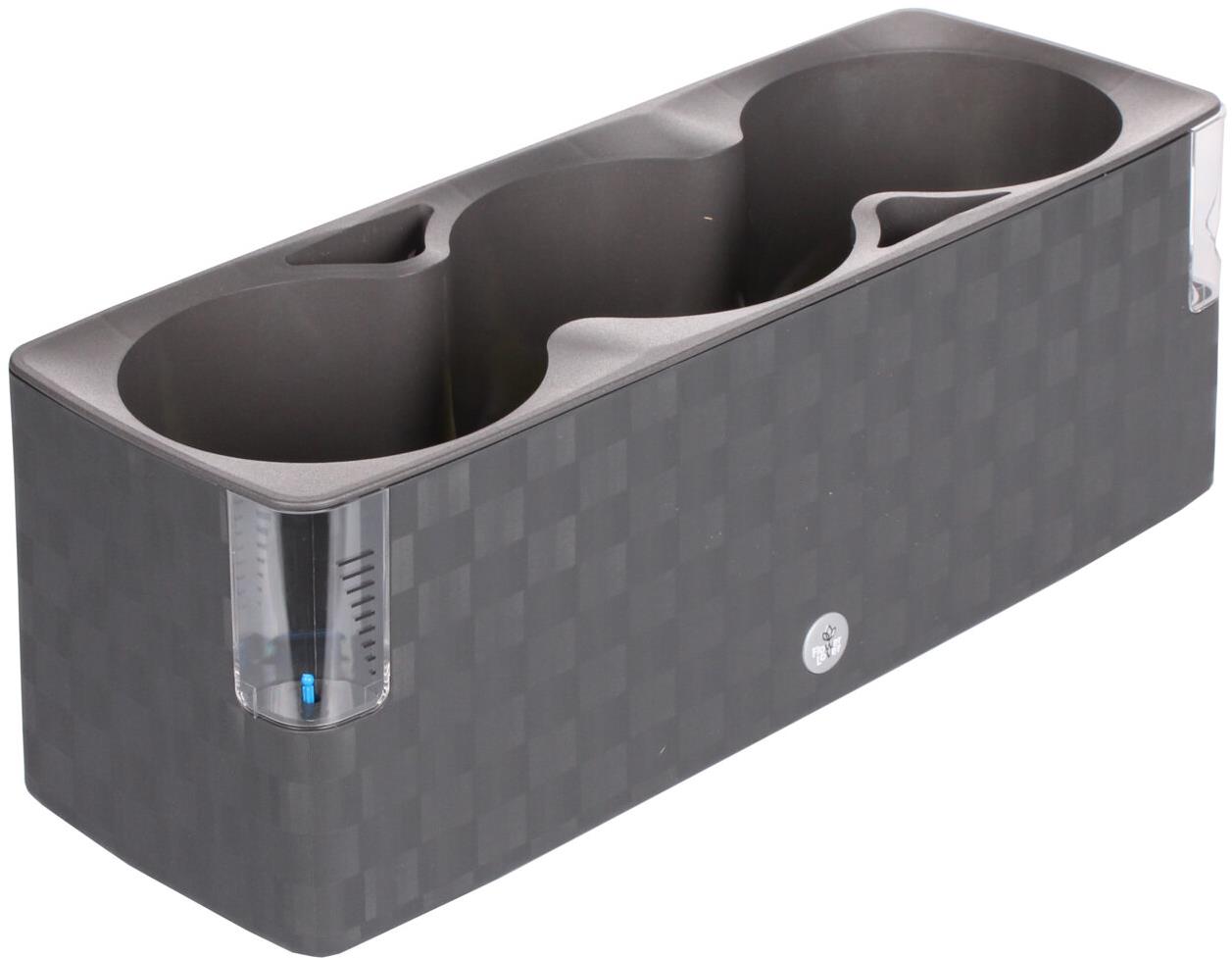 PLASTKON Truhlík samozavlažovací COBBLE TRIO, antracit