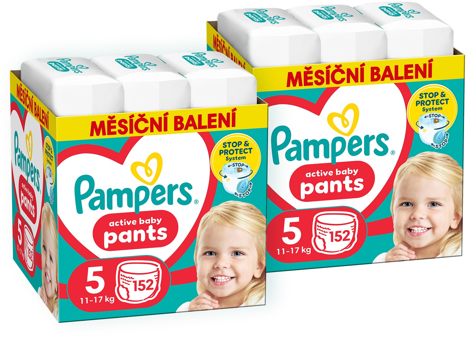 PAMPERS Pants vel. 5 (304 ks)