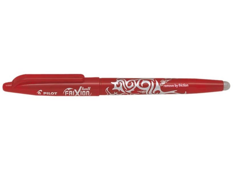 PILOT Frixion Ball 0.7/0.35mm červený - vysoce kvalitní pero pro psaní a kreslení.