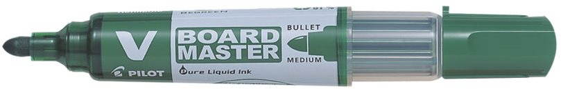 PILOT V-Board Master 2.3mm zelený - kvalitní fixa pro psací potřeby
