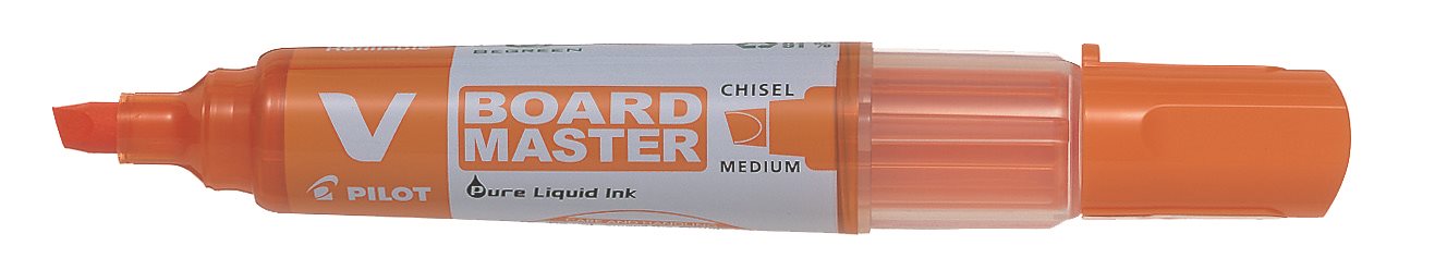 PILOT V-Board Master Chisel 2.2 - 5.2 mm, BeGreen, oranžový