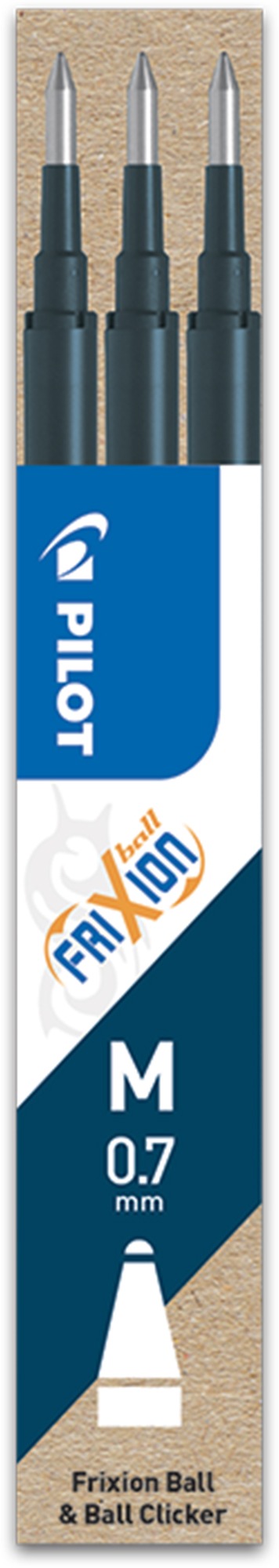 PILOT FriXion 05 pero modročerné barvy, balení 3 ks