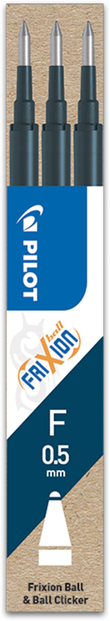 PILOT FriXion 05 pero modročerné barvy, balení 3 ks