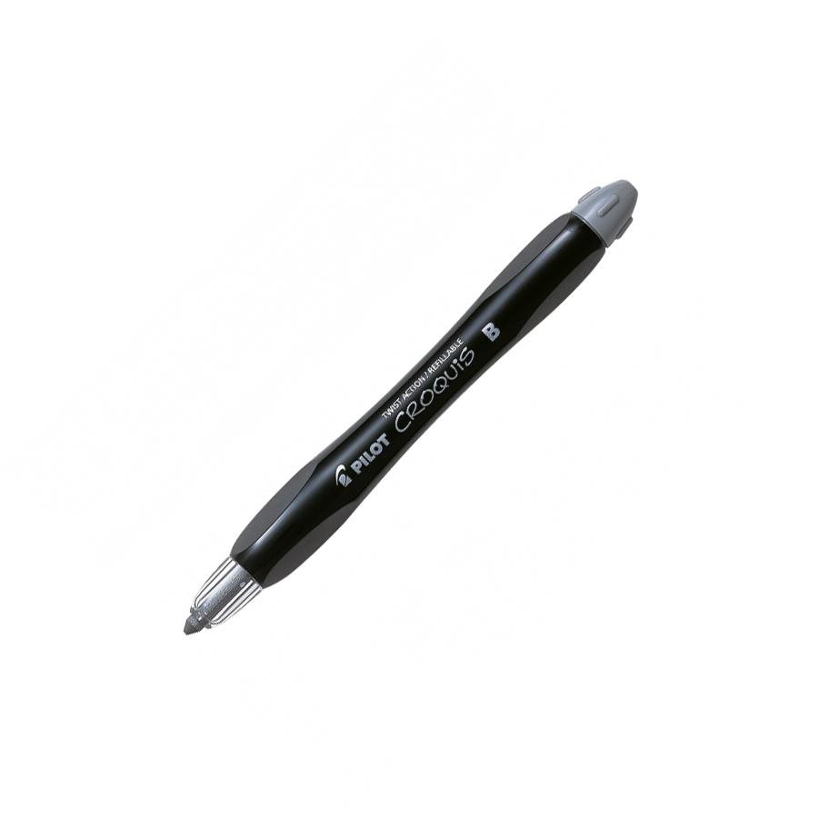 PILOT Croquis 3.8 mm, B, černá - Tvrdoškáda na kreslení