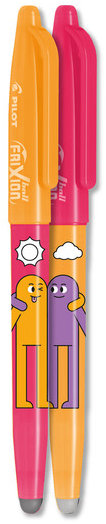 PILOT FriXion Ball Best Friends 07 / 0.35 mm, růžová/meruňková oranžová, Cloud