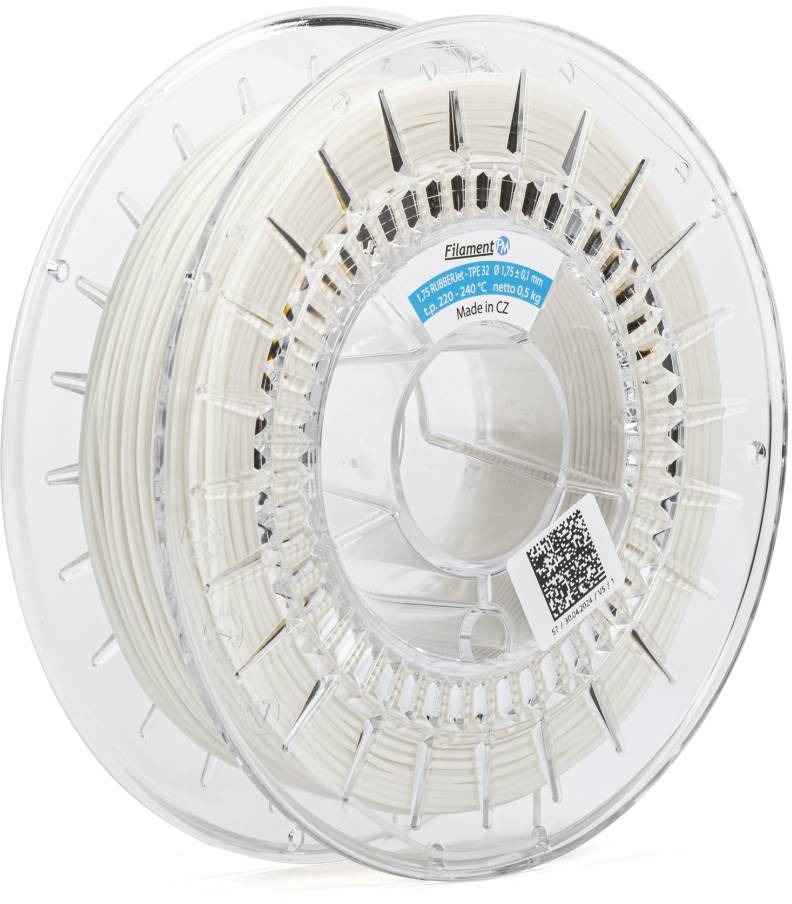 Filament PM 1.75mm TPE32 0.5kg přírodní