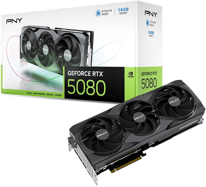 PNY GeForce RTX 5080 Triple Fan
