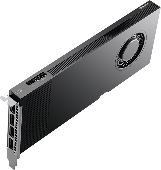 PNY NVIDIA RTX PRO 4000 Blackwell 24GB GDDR7 ECC