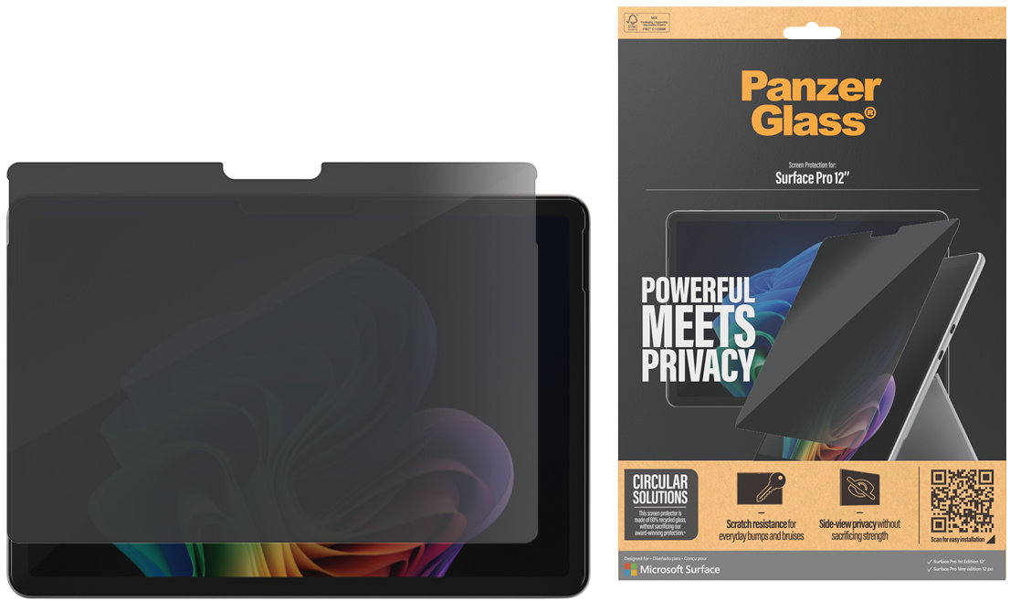 PanzerGlass Privacy Microsoft Surface Pro 12”