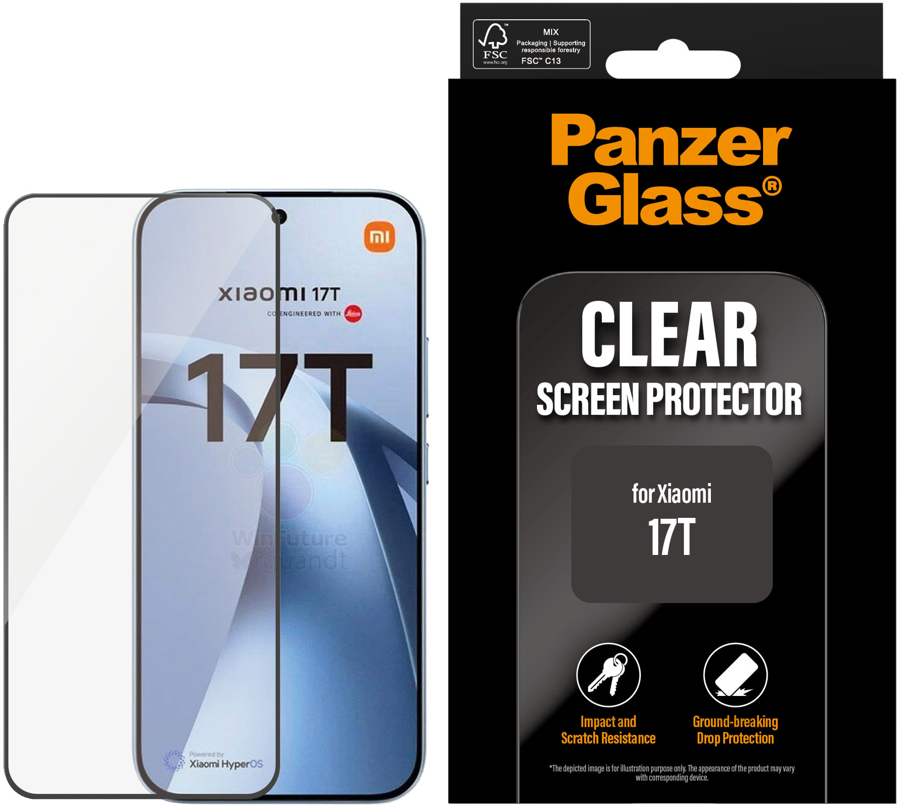 PanzerGlass Xiaomi 17T