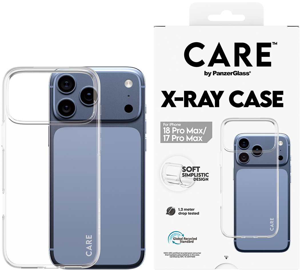 PanzerGlass CARE kryt Apple iPhone 18 Pro Max/17 Pro Max X-Ray čirý