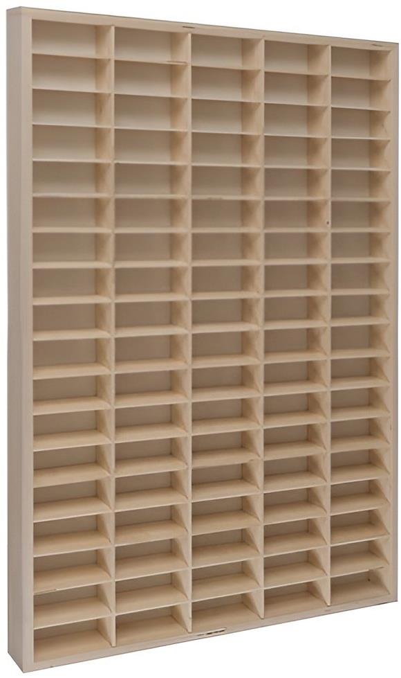 Dřevěná polička na autíčka