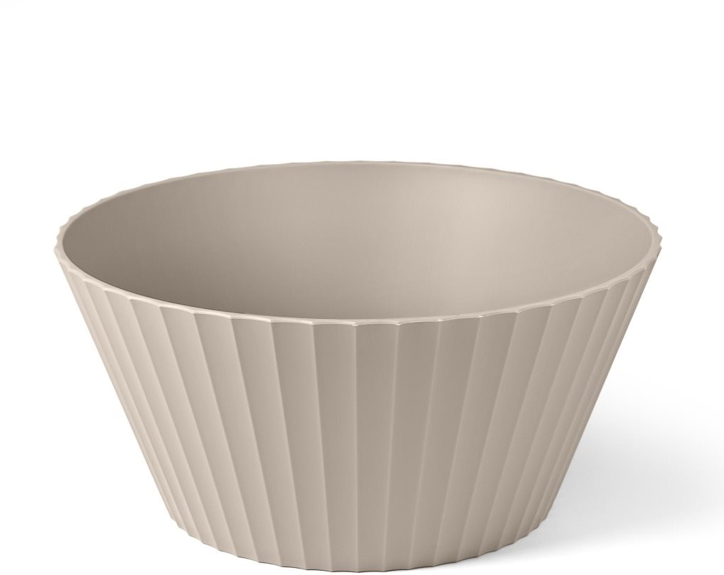 Blim Plus Mísa Nettuno L CI50-319 Moka Grey, 25 cm