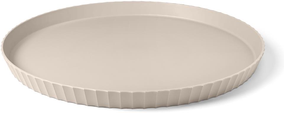 Blim Plus Servírovací tác kulatý Atena L VS5-319 Moka Grey, 40 cm