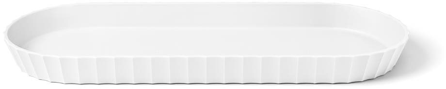 Blim Plus Servírovací tác oválný Minerva M VS6-000 Artic White, 37,5 cm