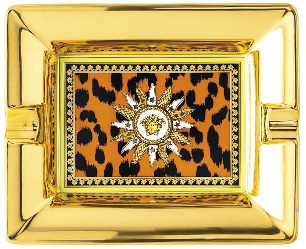 Rosenthal Versace Jungle Animalier popelník, čířka 13 cm