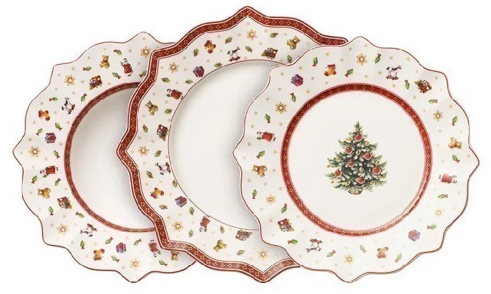 VILLEROY & BOCH TOY'S DELIGHT bílá, 12 ks