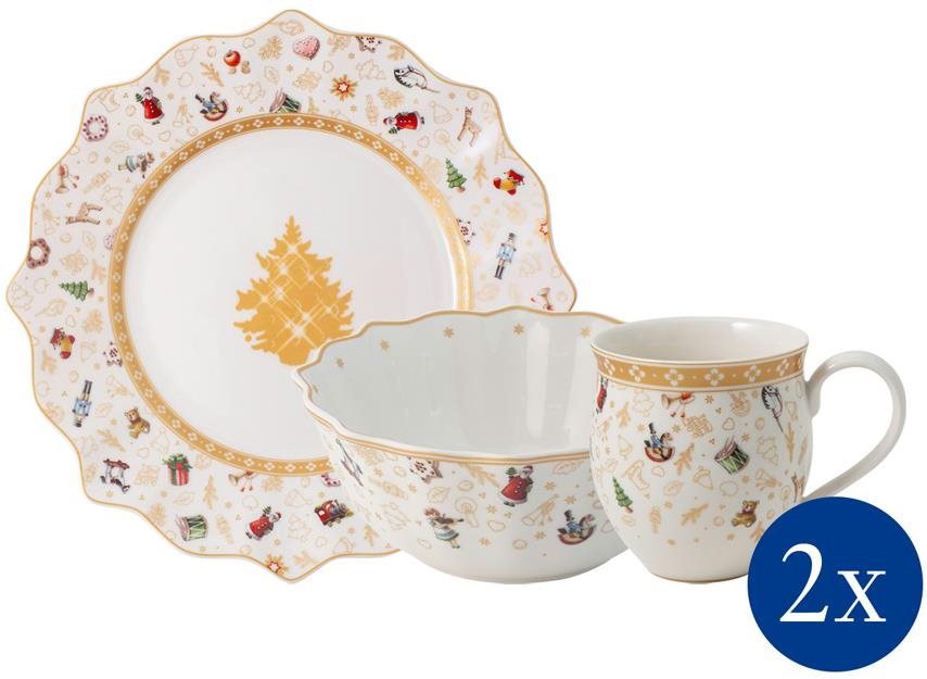 VILLEROY & BOCH ANNIVERSARY EDITION zlatá, 6 ks