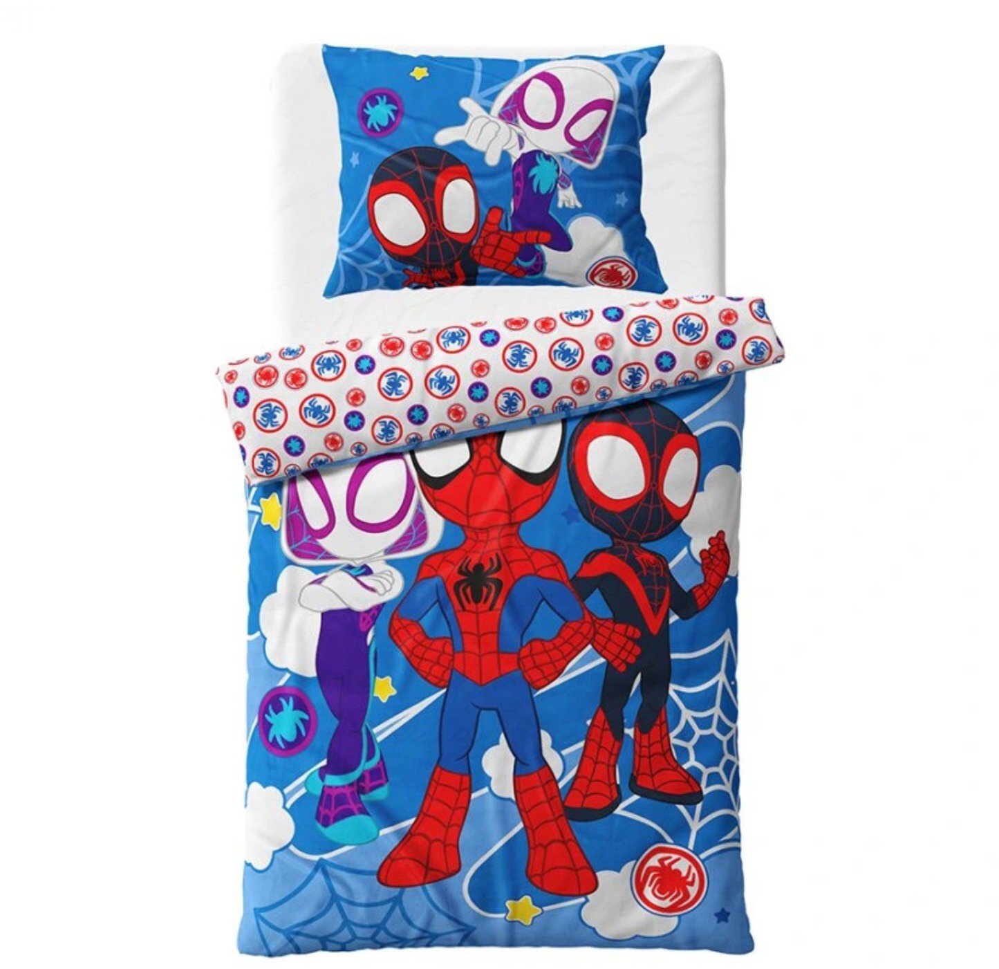 CARBOTEX Mikroplyšové Spidey Úžasní přátelé 140 × 200, 70 × 90 cm