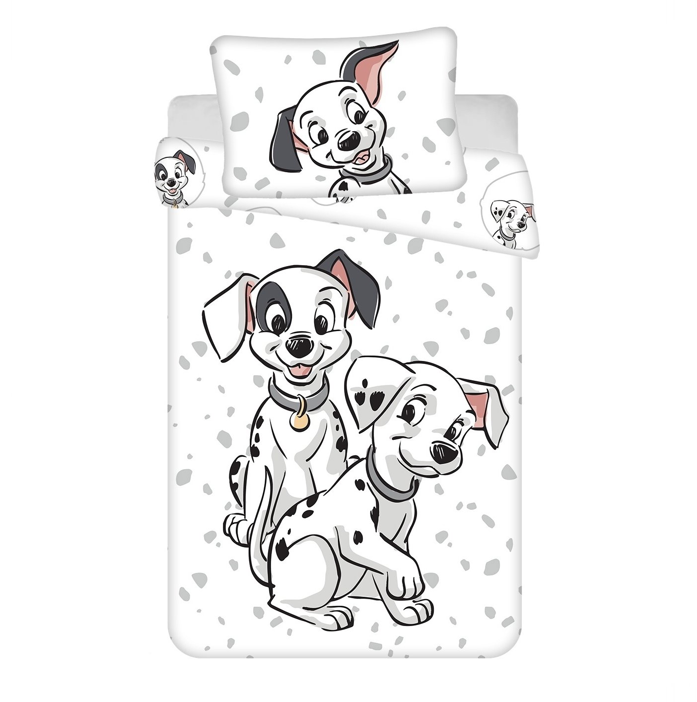 Jerry Fabrics 101 Dalmatians 03 baby 100 × 135, 40 × 60 cm