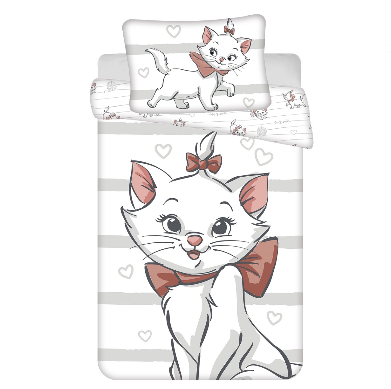 Jerry Fabrics Marie Cat Bow baby 100 × 135, 40 × 60 cm