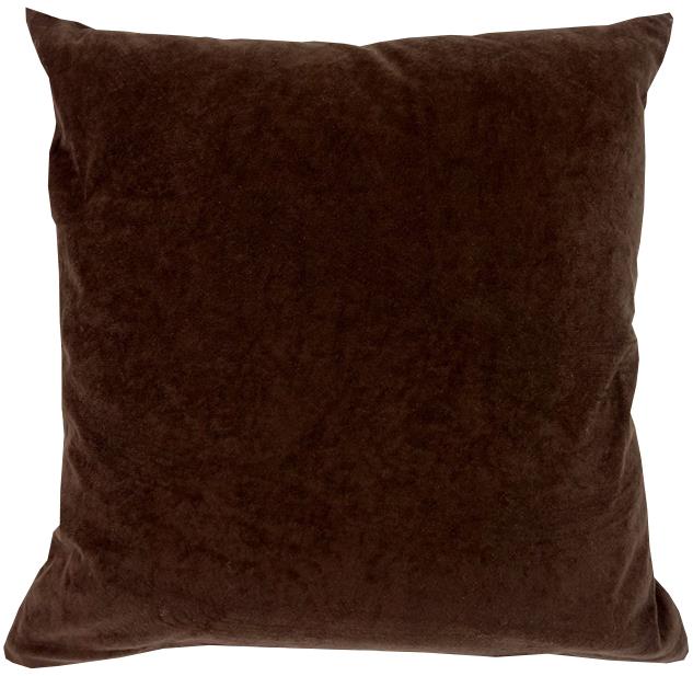 4sleep Dekorační povlak Suedine 40 × 40 cm -1021 Dark brown