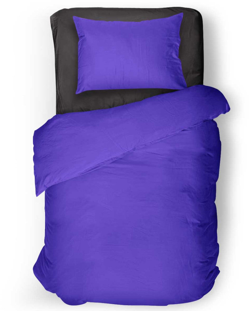 IMPAR Povlečení Blankytné syté, 140 × 200 cm + 90 ×70 cm