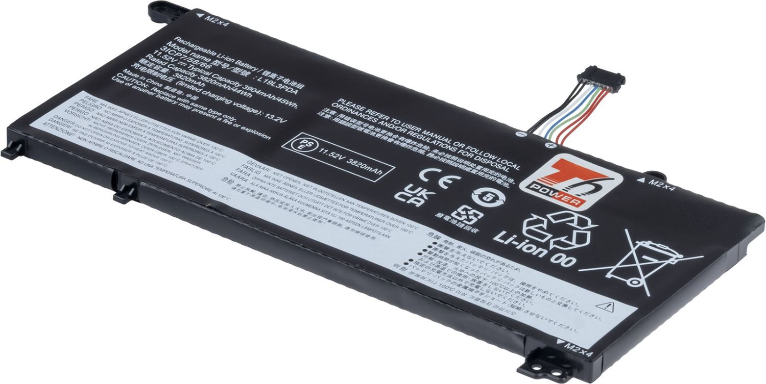 T6 Power pro Lenovo ThinkBook 15 G2 ARE, 15 G3 ACL, 14 G2 ITL, 14 G2 ARE, 3904 mAh, 45 Wh, 3cell