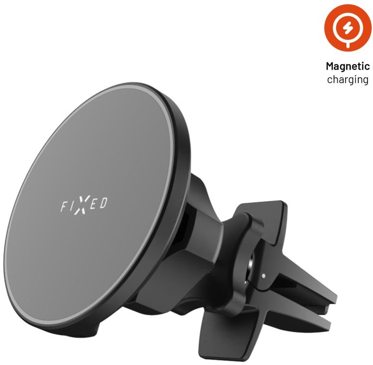 FIXED MagRound s podporou uchycení MagSafe 15W černý