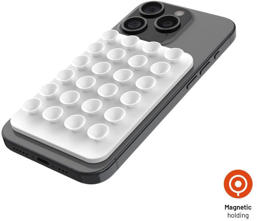 FIXED MagMate s přísavkami a podporou MagSafe bílý