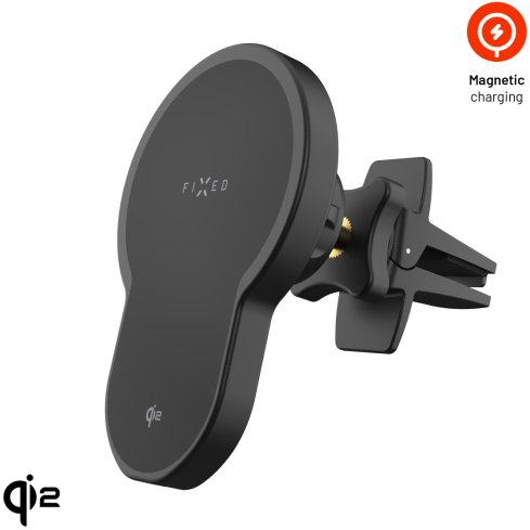 FIXED MagClick2 s podporou uchycení MagSafe Qi2 15W černý