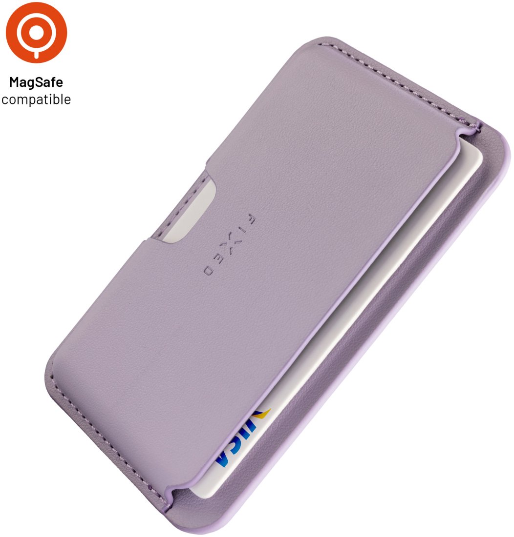 FIXED MagWallet Slim světle fialová