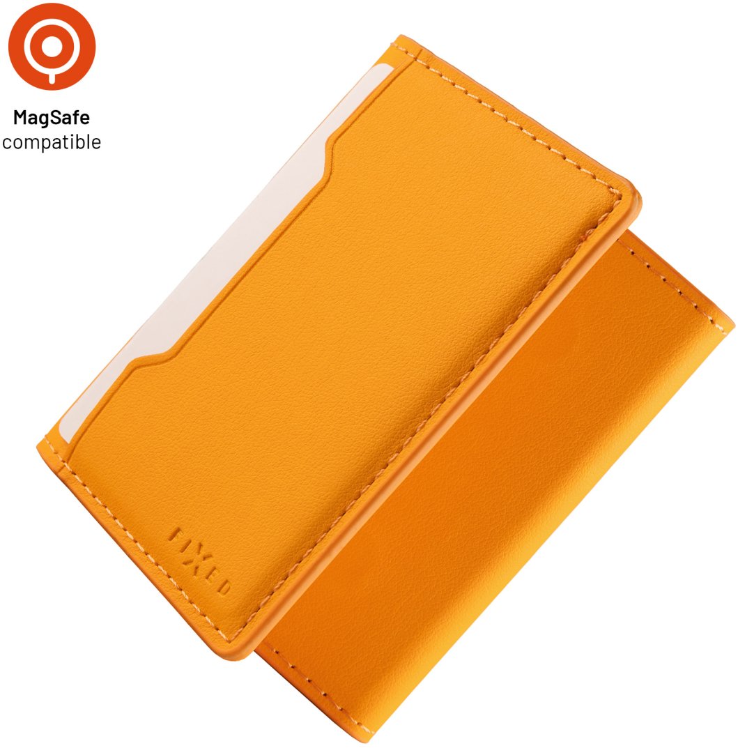 FIXED MagWallet Trifold oranžová