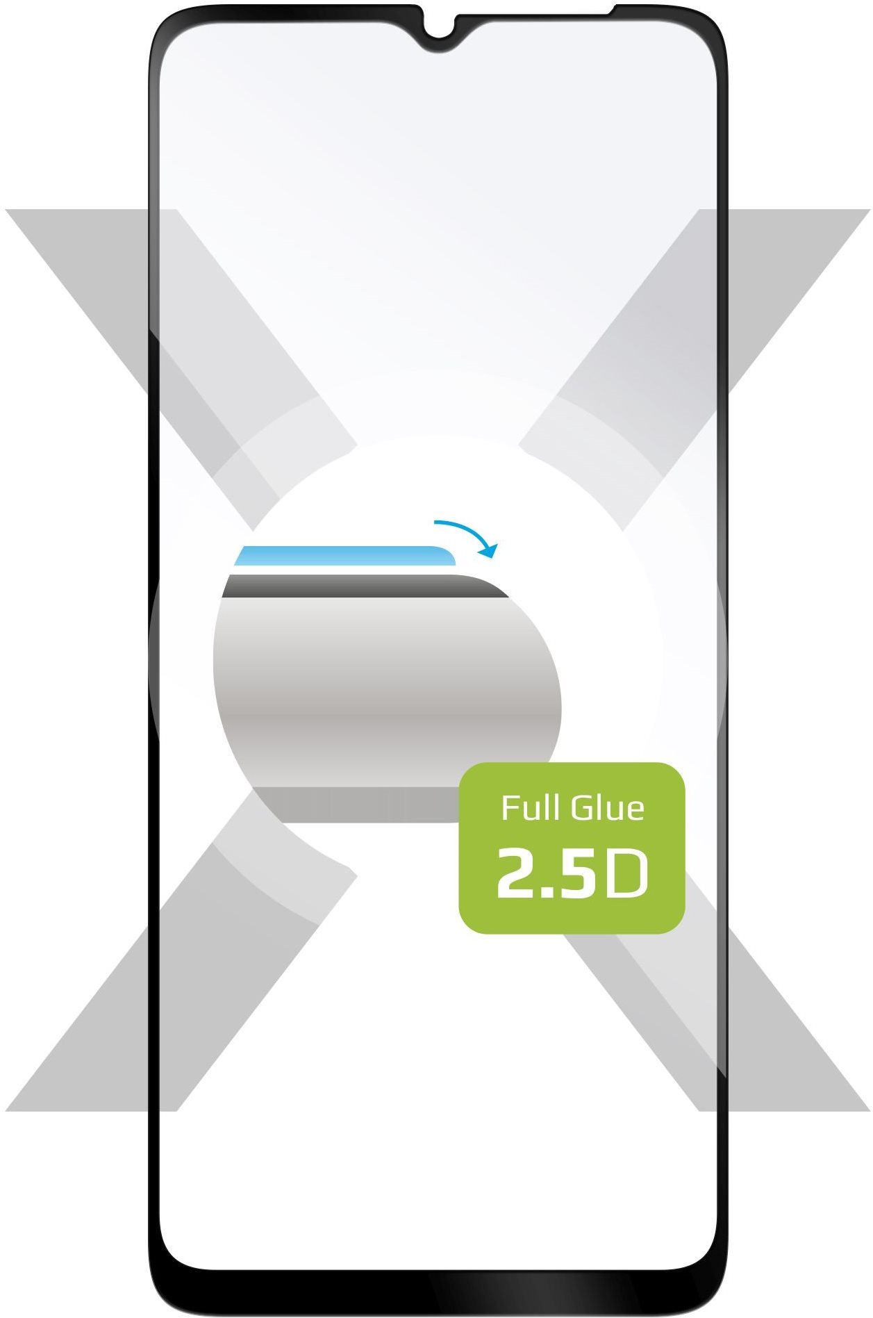 FIXED FullGlue-Cover pro Samsung Galaxy A32 5G černé