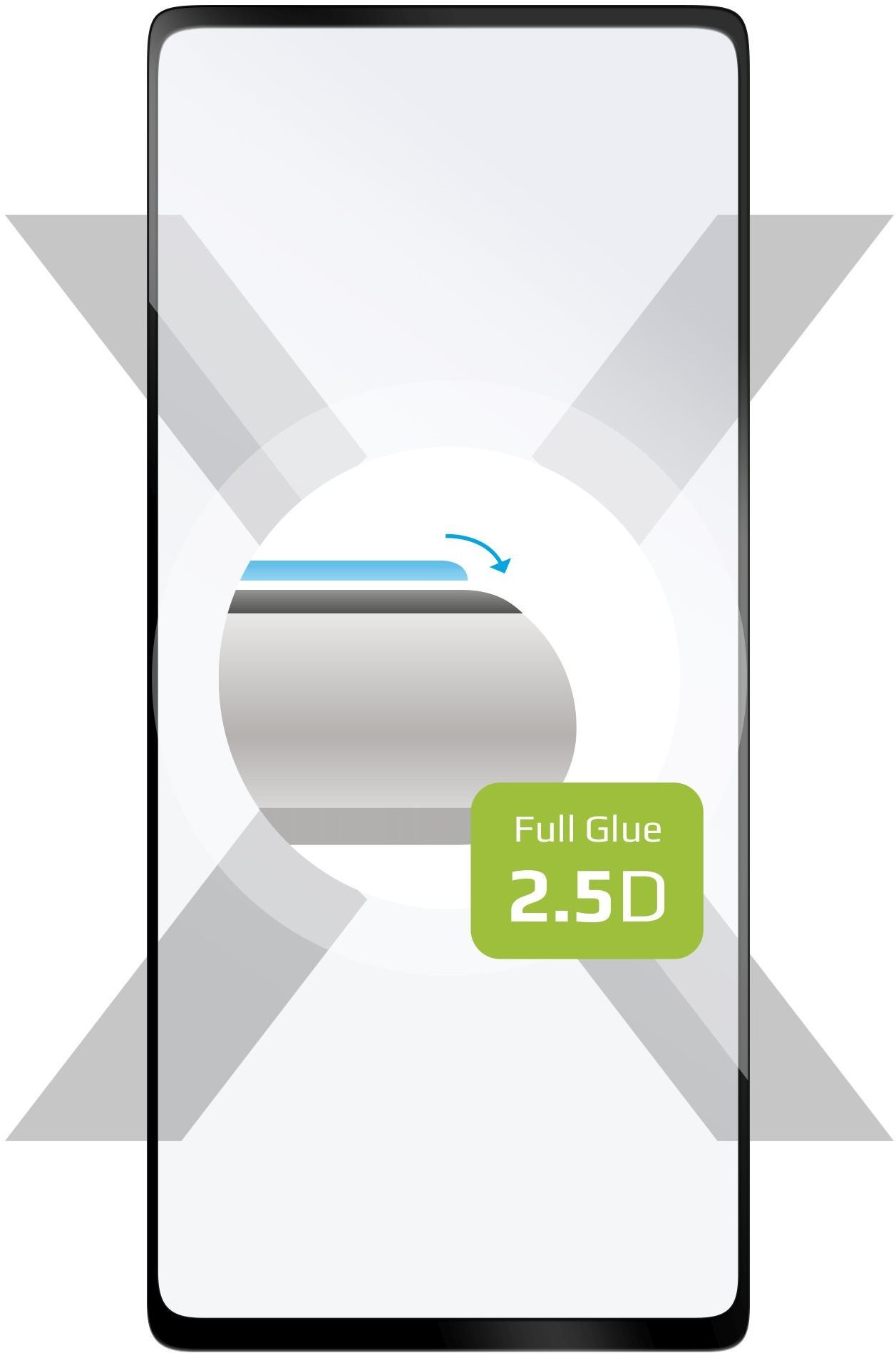 FIXED FullGlue-Cover pro Samsung Galaxy S20 FE černé