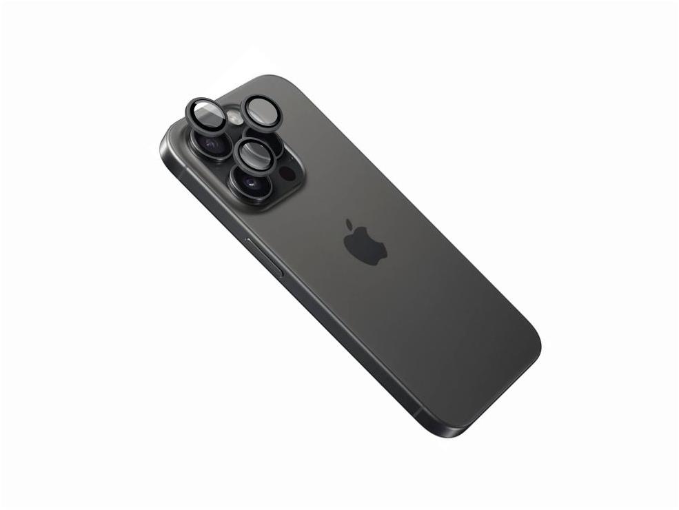 FIXED Camera Glass pro Apple iPhone 16 Pro/16 Pro Max černá