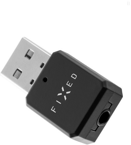 FIXED Signal Bluetooth 5.1 audio přijímač se zabudovaným mikrofonem černý