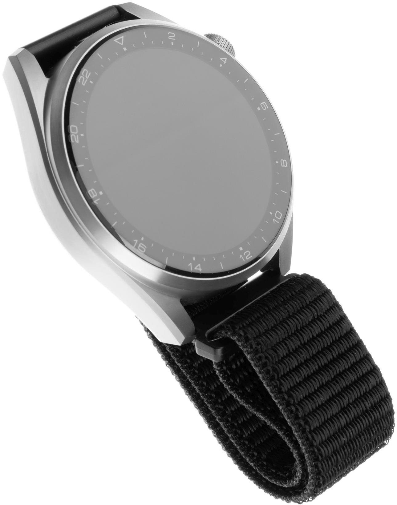 FIXED Nylon Strap Universal se šířkou 22mm černý