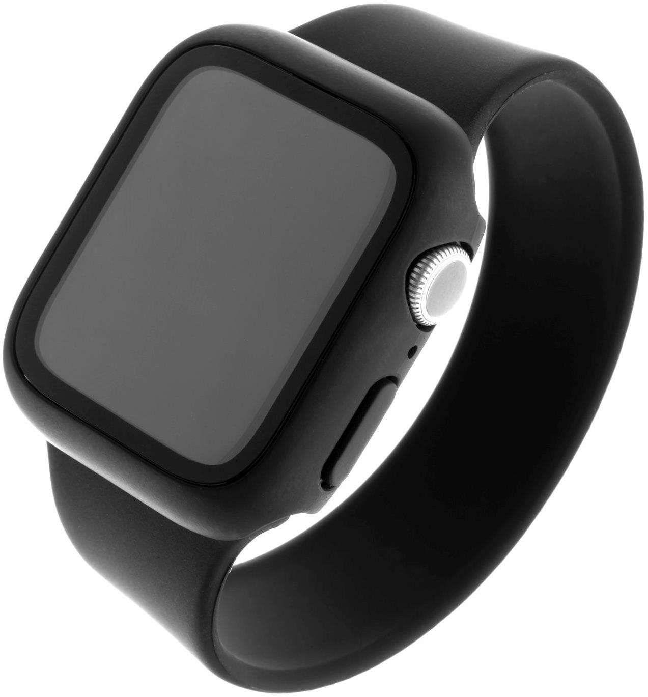 FIXED Pure+ s temperovaným sklem pro Apple Watch 44mm černé