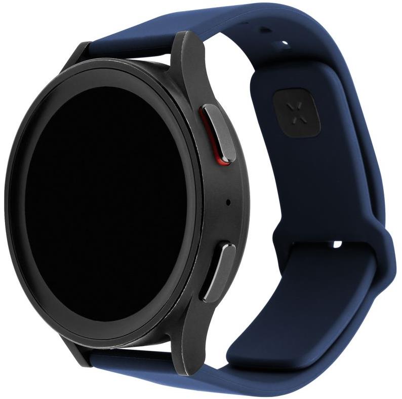 FIXED Silicone Sporty Strap s Quick Release 22mm pro smartwatch modrý