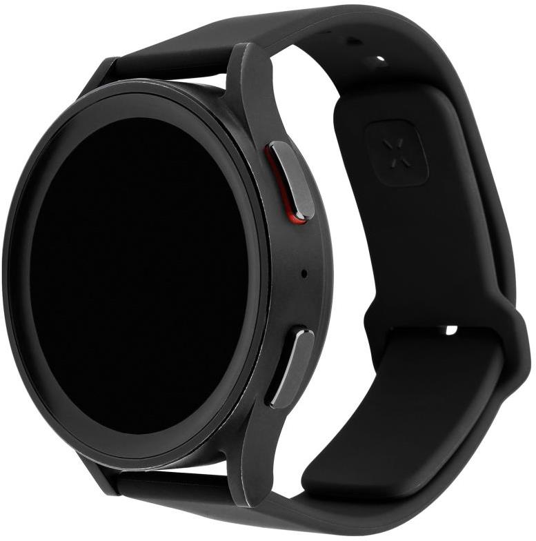 FIXED Silicone Sporty Strap s Quick Release 20mm pro smartwatch černý