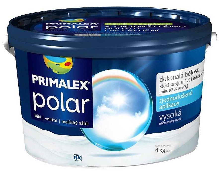 Primalex Polar 4 kg, bílá