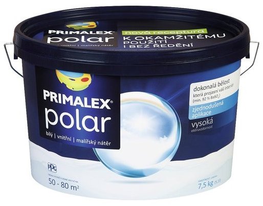Primalex Polar 7,5 kg, bílá