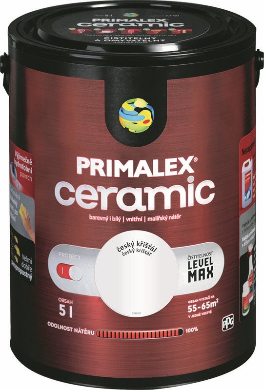 Primalex Ceramic český křišťál 5l, bílá