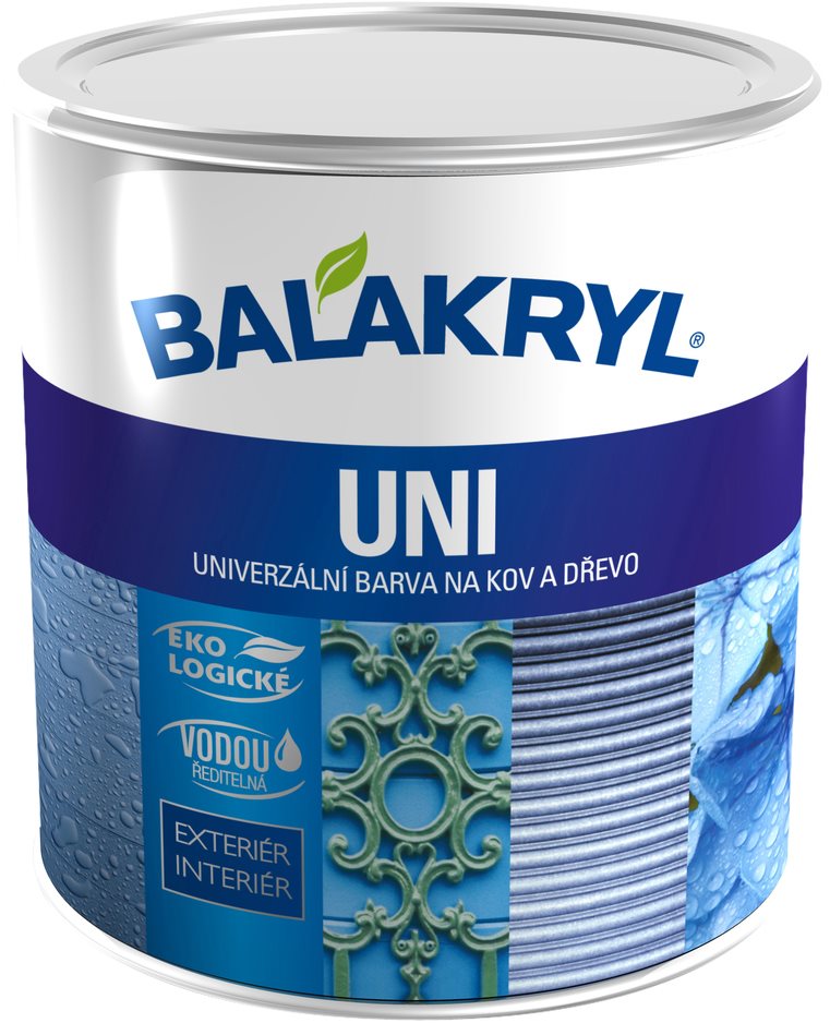 Balakryl Uni mat 0620, 0,7 kg, žlutý