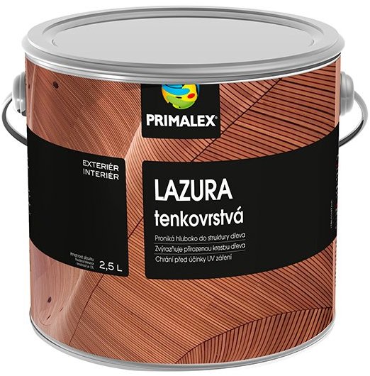 PPG Primalex lazura tenkovrstvá borovice, 2,5 l