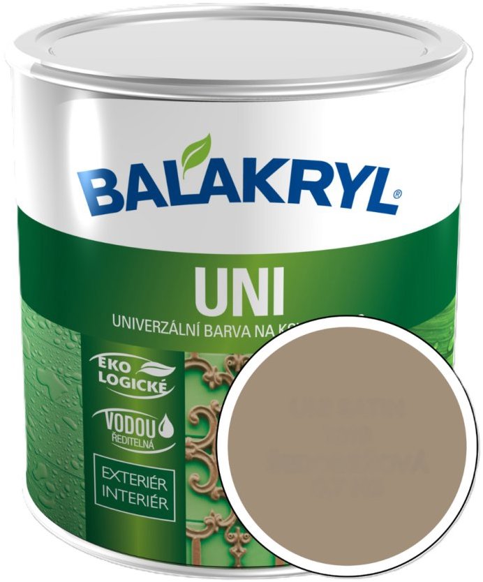 PPG Balakryl Uni Satin 1019, 0,7 kg, šedobéžová