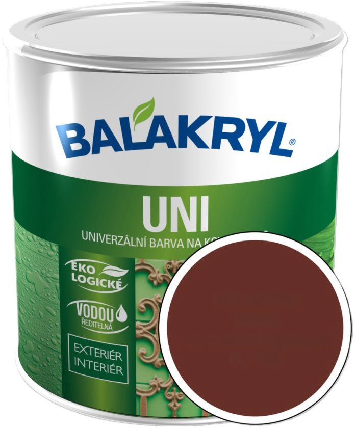 PPG Balakryl Uni Satin 3009, 0,7 kg, oxidovaná červená